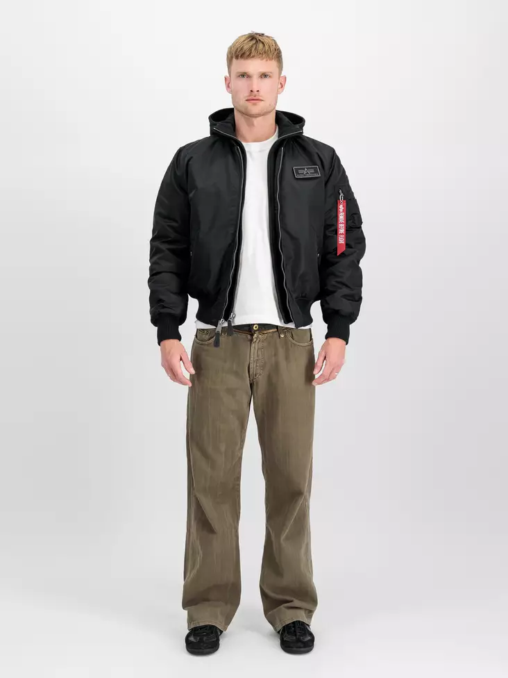 Alpha pilottitakki MA-1 D-tec black/blac - Pilottitakit - ALP152 - 1