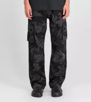 Alpha reisitaskuhousut JET camo 100% puu - Reisitaskuhousut - ALP112 - 1