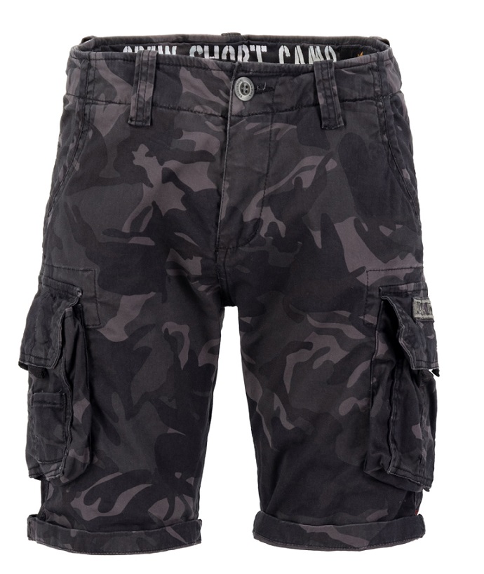 Alpha Reisitaskushortsit, black camo - Shortsit - ALP82 - 1