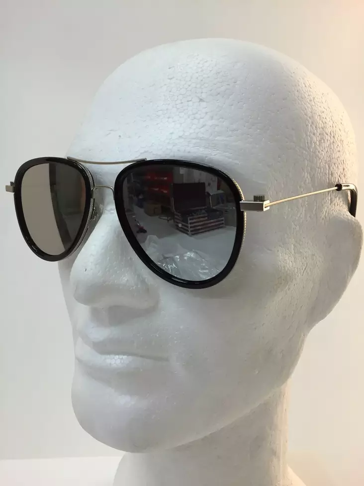 Aurinkolasit,hopea pilotti,suorat linssi - Aurinkolasit - ARS412 - 1