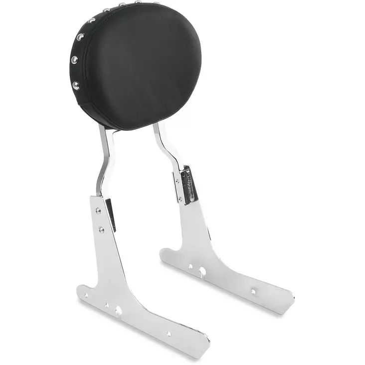 BACKREST PADS OVAL STUDDED BLACK - Satulat ja satulanpäälliset - 08220342 - 1