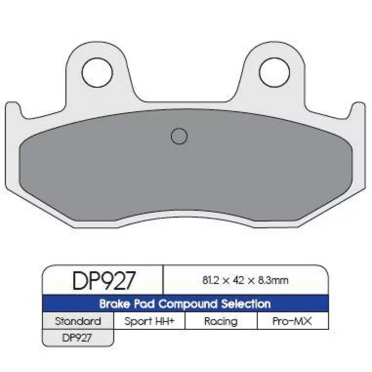 BRAKE PAD DP SINTERED REPLACEMENT STREET TOURING OFF-ROAD/ATV - Jarrupalat - 17210592 - 1