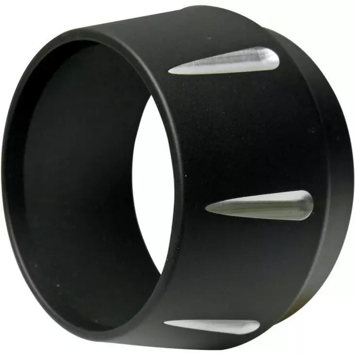 END CAP TAPERED FOR ROAD RAGE SHORT BLACK W/ CONTRAST FLUTES - Pakoputket ja niiden osat - 18600662 - 1