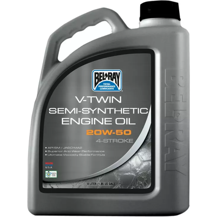 ENGINE OIL VTWIN 20W-50 4 LITER - Öljyt - 36010252 - 1