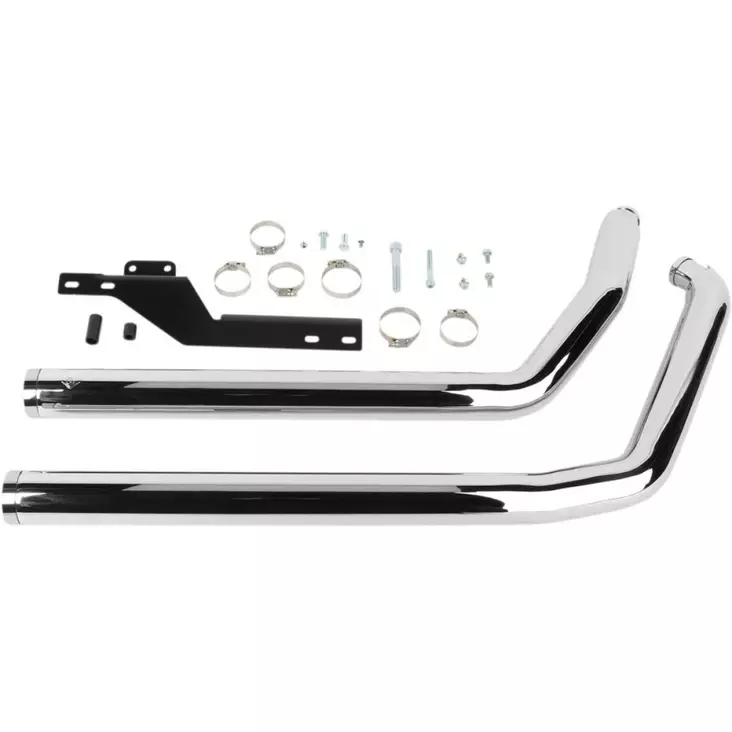 EXHAUST SYSTEM DRAGSTER CHROME - Pakoputket ja niiden osat - 18001822 - 1