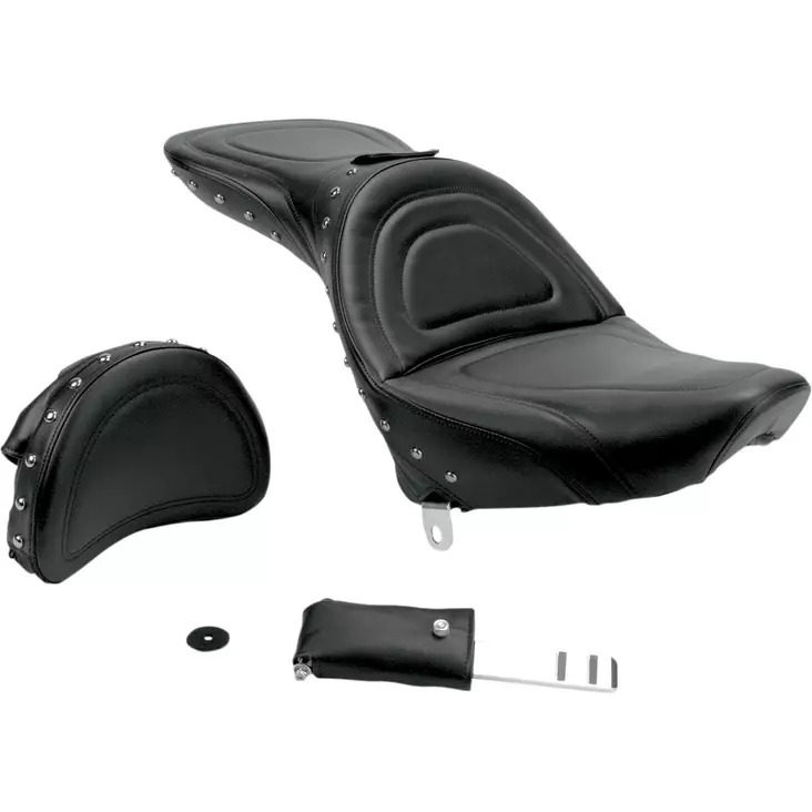 EXPLORER SPECIAL SEAT WITH DRIVER BACKREST HARLEY DAVIDSON - Satulat ja satulanpäälliset - 08020212 - 1