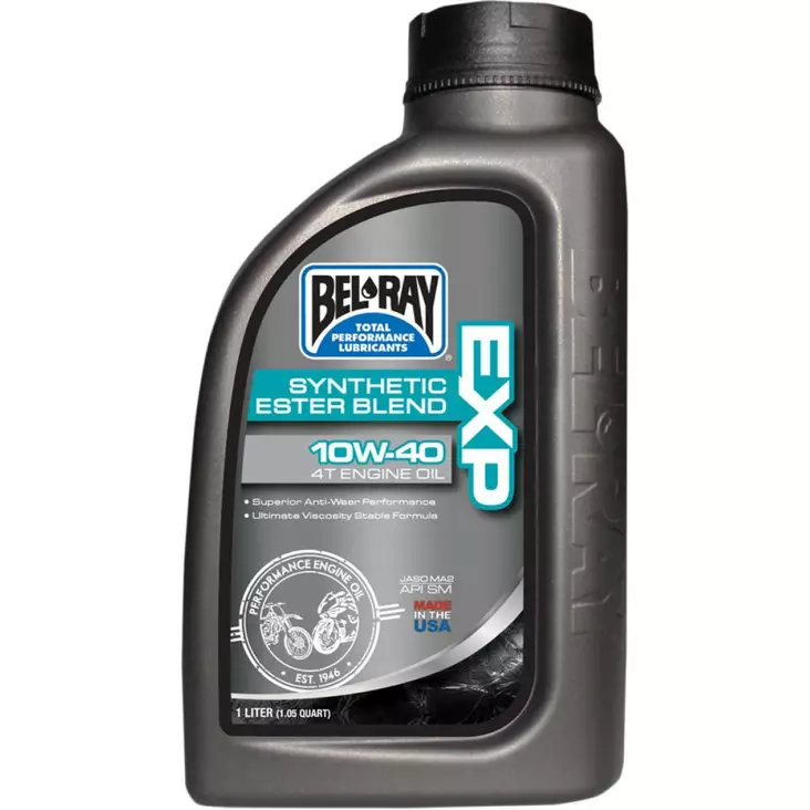 EXP SEMI-SYNTHETIC ESTER BLEND 4-STROKE ENGINE OIL 10W-40 1 LITER - Öljyt - 36010152 - 1