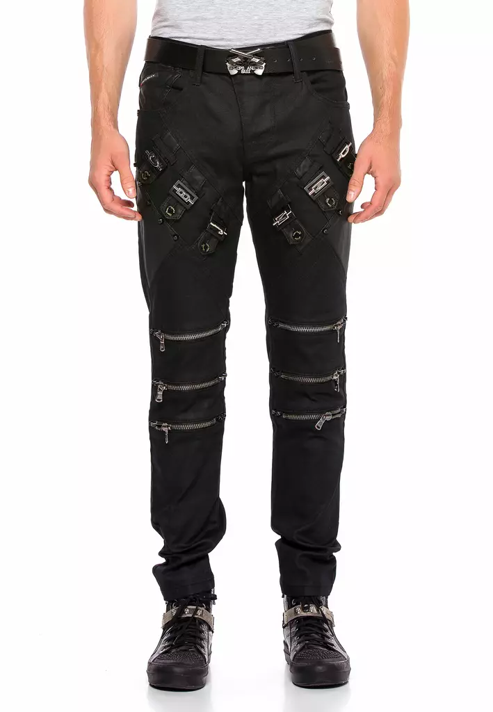 Farkut, Black Denim Jeans - Farkut - CIBA32 - 1