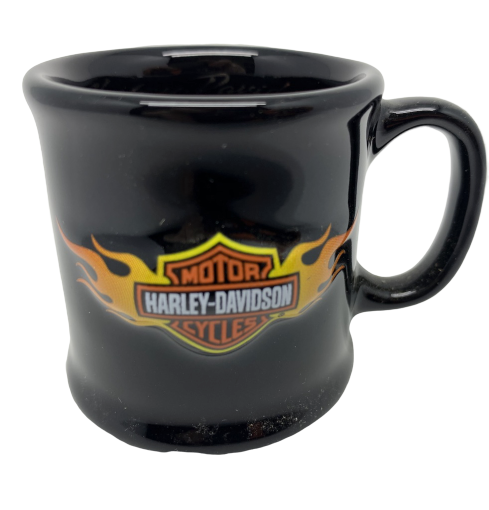 Harley Davidson muki B&S logo liekeillä - Astiat - HM52 - 1