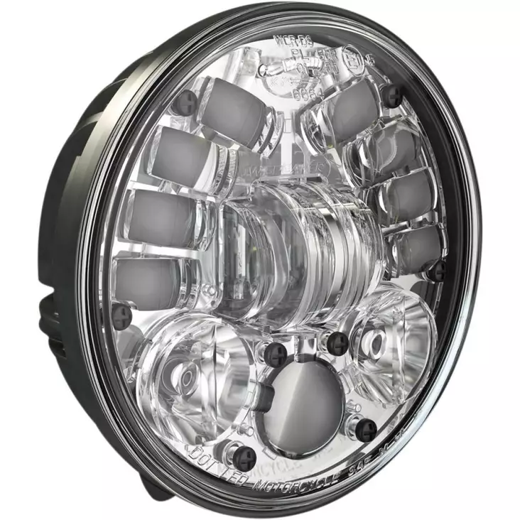 HEADLIGHT LED ADAPTIVE 2 8691 14.5 CM (5.75'') CHROME - Tuulilasit ja etumaskit - 20011782 - 1