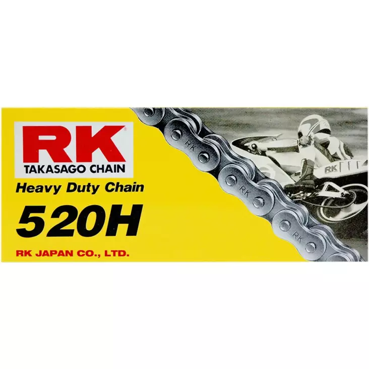 HEAVY DUTY 1 CLIP LINK 520 NON-SEAL REPLACEMENT CONNECTING LINK / NATURAL / CARBON ALLOY STEEL - Ketjut ja ketjulinkit - 12250452 - 1