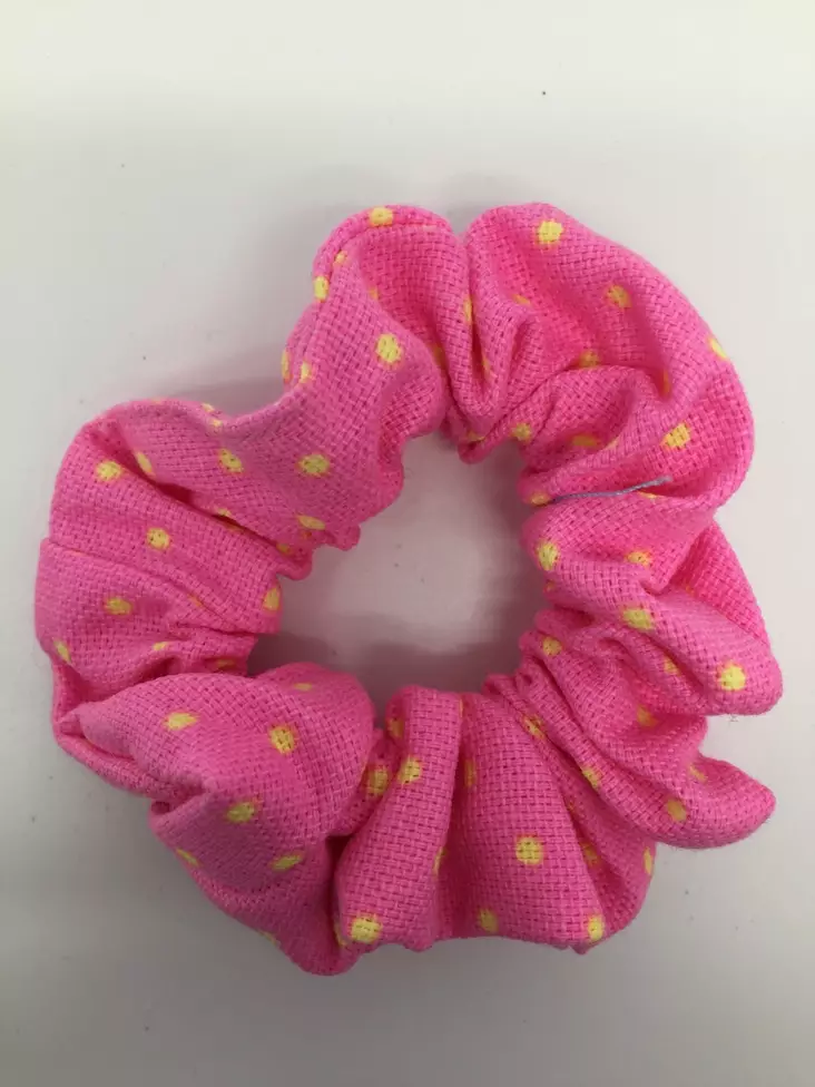 Hiusdonitsi, Polka Dot, vaaleanpunainen - Hiuskoristeet - PIN142 - 1