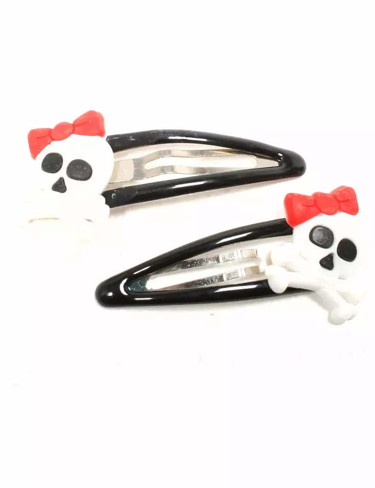 Hiuspinnit, rusettikallo, oikea ja vasen - Hiuskoristeet - PIN22 - 1