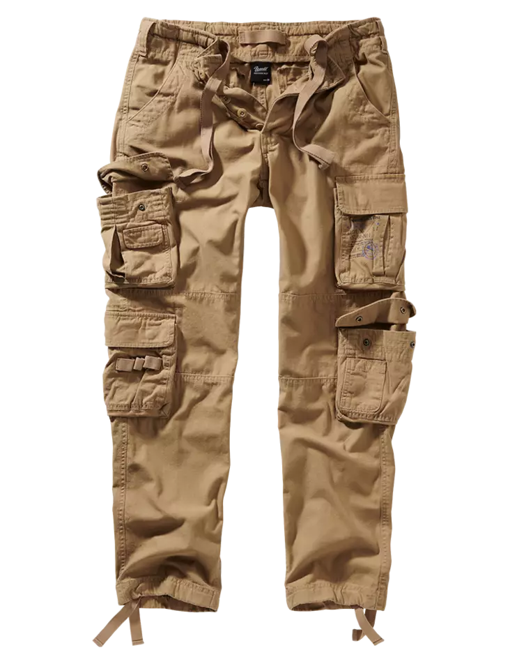 Housut Pure Slim Fit, Beige - Reisitaskuhousut - BR92 - 1