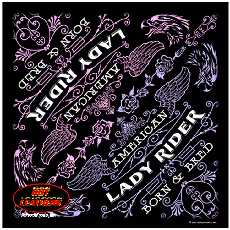 Huivi-Hot Leathers-Lady Rider Scroll-HU292 - Huivit - HU292 - 1