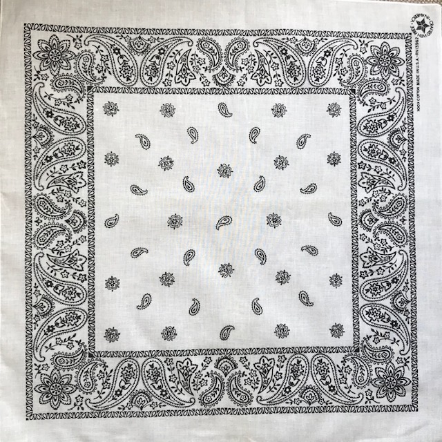 Huivi, valkomusta - Huivit - HU462 - 3