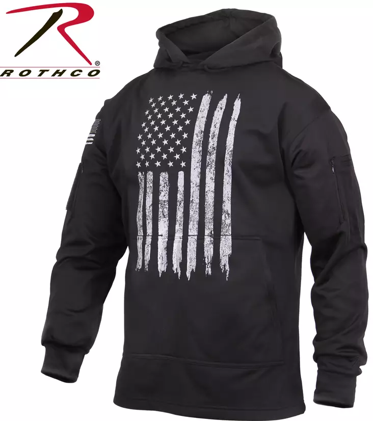 Huppari, jenkkilippu, kengurutasku, must - Hupparit - ROT32 - 1