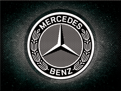 Jääkaappimagneetti Mesedes musta - Magneetit - MAG12 - 1