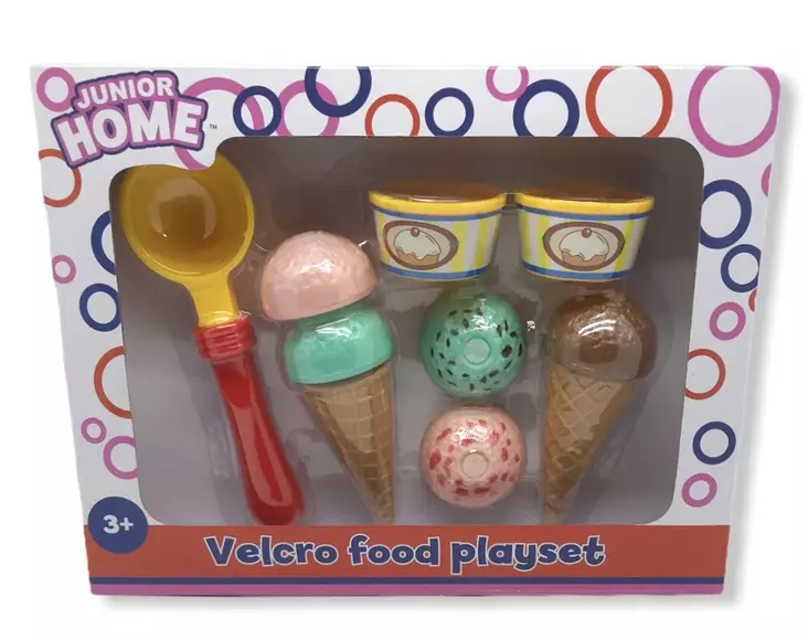 Jäätelötötteröt, leikkisetti - Lelut - LELU182 - 1