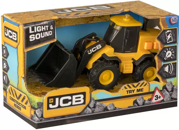 JCB kuormaaja, ääni+valo - Lelut - LELU192 - 1
