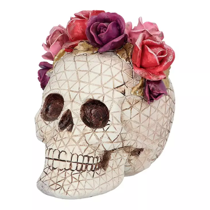 Kallo Señora Rosa,15 x 14 x 15 cm - Kallot, Halloweenrekvisiitta - HOR452 - 1