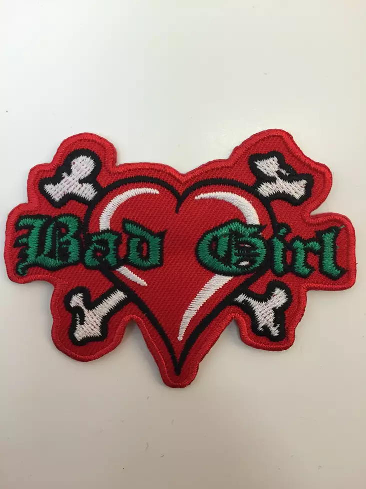 Kangasmerkki, Bad Girl - Kangasmerkit - K1102 - 1