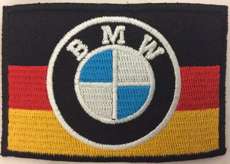 Kangasmerkki, BMW Saksan lippu - Kangasmerkit - K1412 - 1