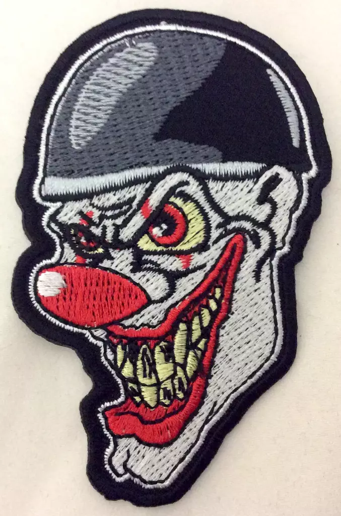 Kangasmerkki, Evil Clown - Kangasmerkit - K1422 - 1