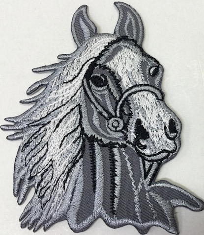 Kangasmerkki-Horse-Hevonen - Kangasmerkit - K1172 - 1