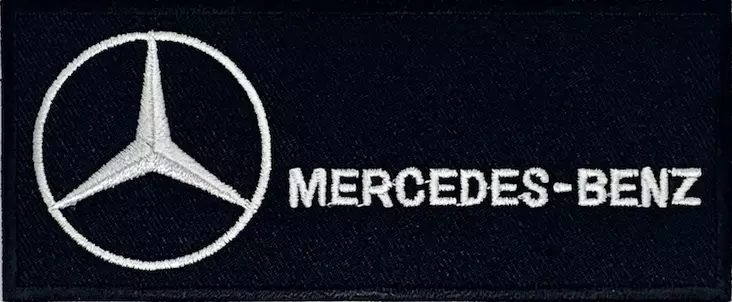 Kangasmerkki Mersedes Benz - Kangasmerkit - K1542 - 1