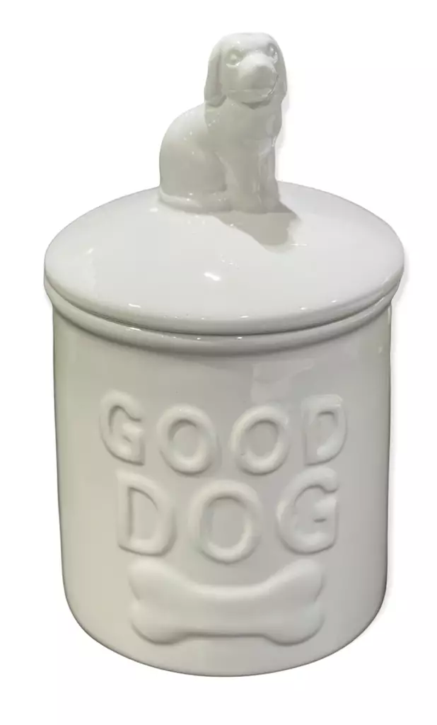 Koirankeksipurkki, valkoinen - Lemmikit - DOG22 - 1