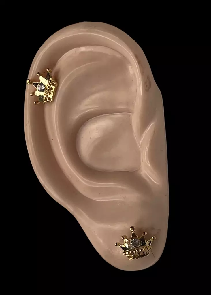 Korvakorut Kruunu 11 x 9 mm - Korvakorut - KRV182 - 1