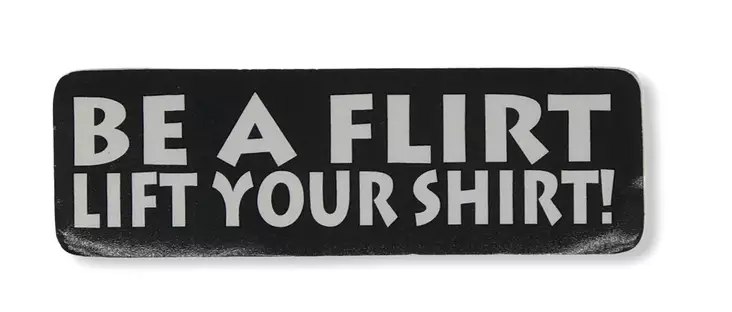 Kypärätarra,Be A Flirt - Tarrat - TAR272 - 1