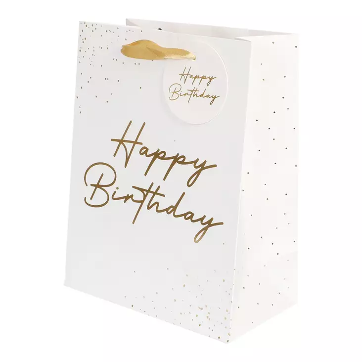 Lahjakassi Happy Birthday - Paperikassi - KAS42 - 1