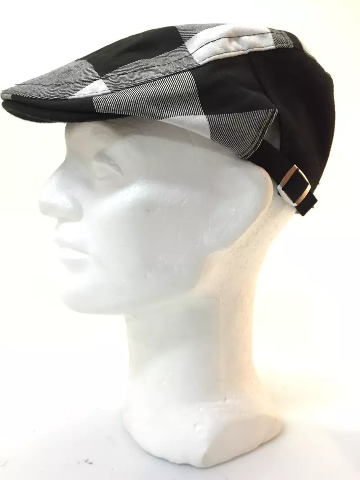 Lätsä, valko-musta Kaatuu - Flat Capit - LC412 - 1