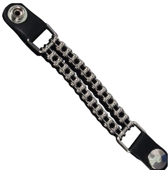 Liiviketju mc ketju tuplaketju, 1-kpl - Nahkaliivit - VXC1012 - 1