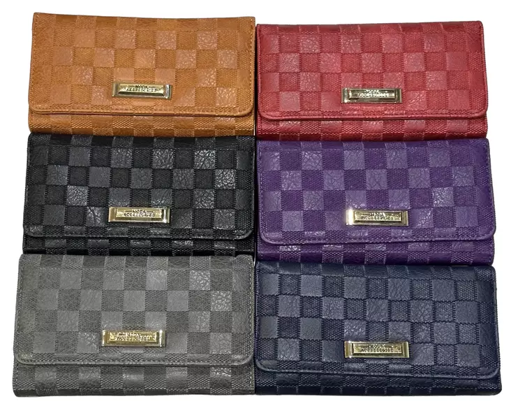 Lompakko Ruutu, RFID - Lompakot ja rahakukkarot - KN452 - 1