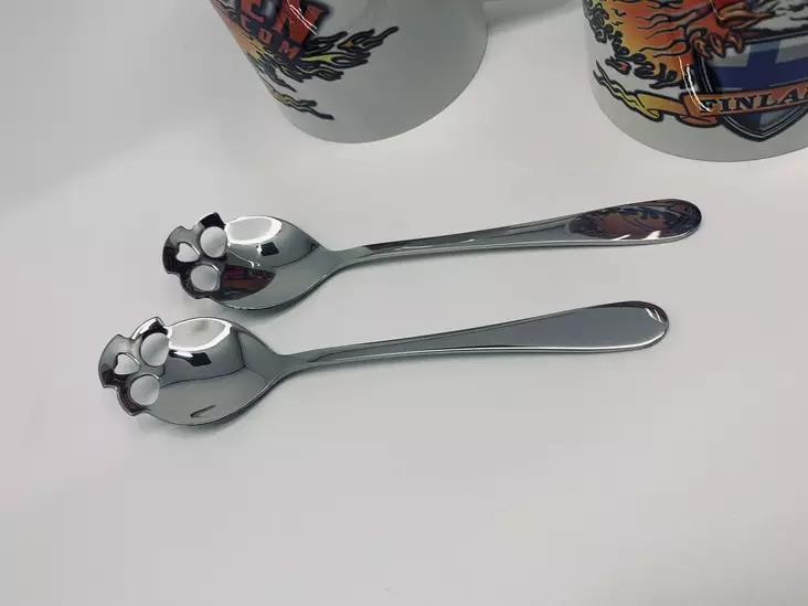 Lusikka Pääkallo lusikka, kiilloitettu - Astiat - JJ12350A2 - 6