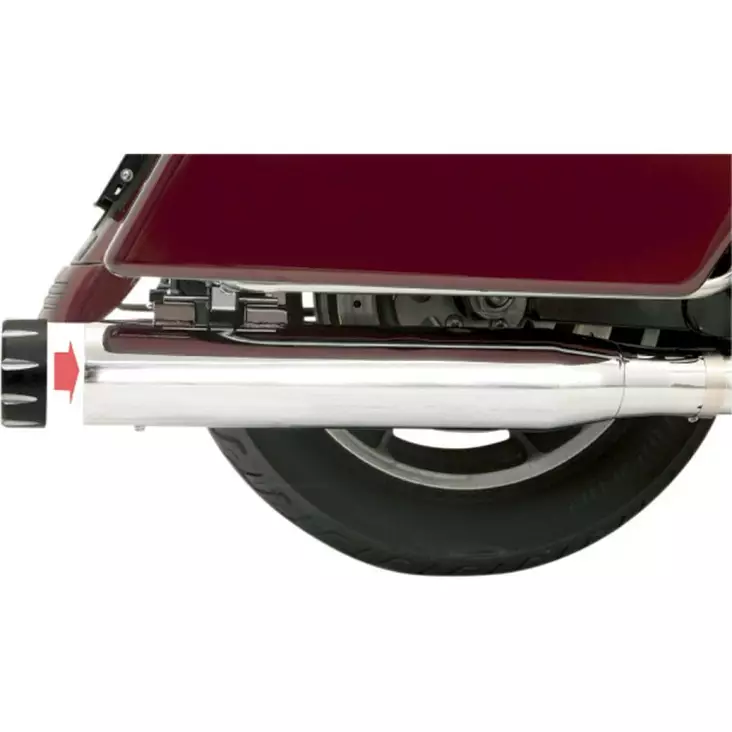 MUFFLER QUICK CHANGE CHROME - Pakoputket ja niiden osat - 18010542 - 1