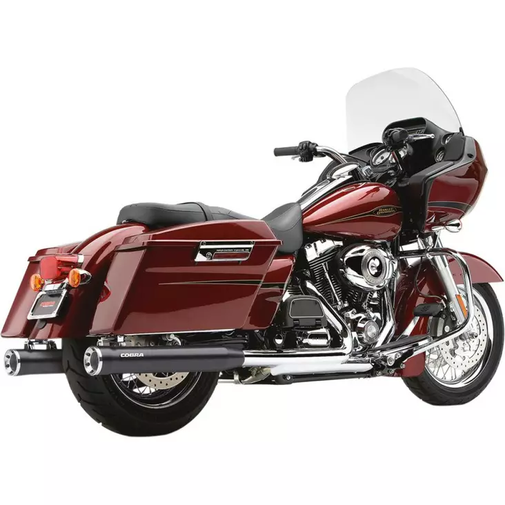 MUFFLERS SLIP-ON RAVEN RPT 3" ROUND BLACK - Pakoputket ja niiden osat - 18011022 - 1