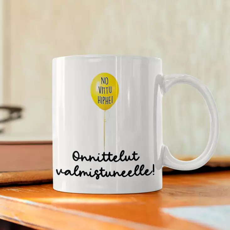 Muki, Onnittelut valmistuneelle - Mukit - LKM452 - 1