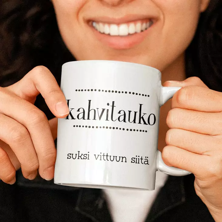 Muki Työrauha suksi vittuun siitä - Mukit - LKM392 - 1