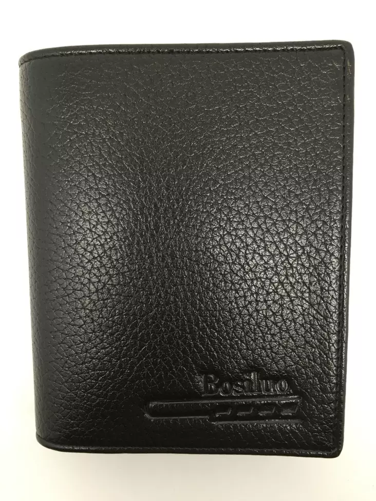 Nahkalompakko, Bosiluo, musta - Lompakot ja rahakukkarot - KN352 - 1