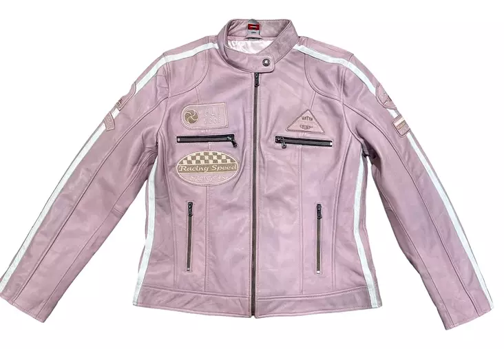 Nahkatakki JLI vaaleanpun. lammas nahka - Nahkatakit ja -liivit - T562 - 1