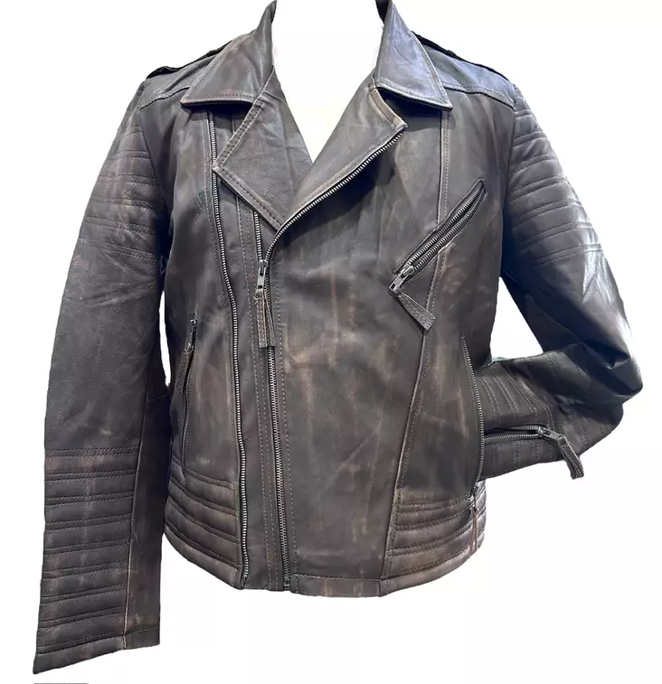 Nahkatakki Star Dust Tuplaketju - Nahkatakit - T622 - 1