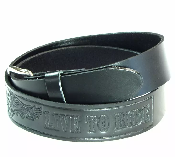 Nahkavyö Ride to Live / wing - Nahkavyöt - MAS22 - 1