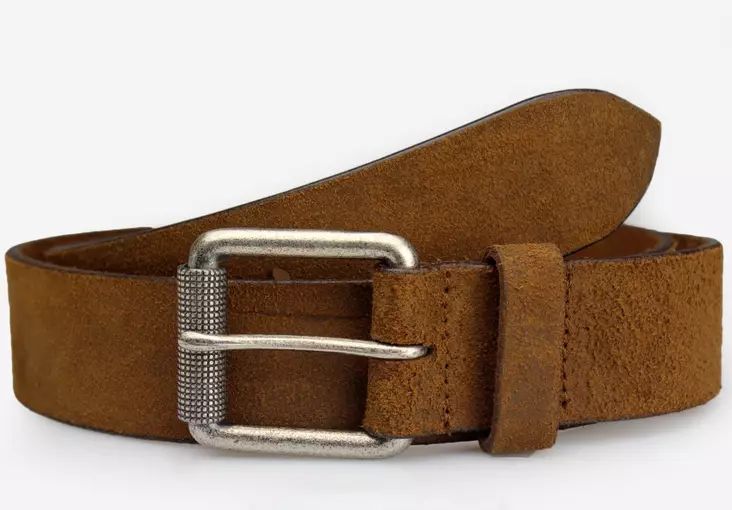 Nahkavyö Ruskea XL-Nahkafarkkuvyö 45mm - Nahkavyöt - KV212 - 1