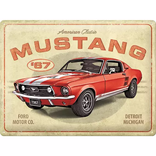 Peltikyltti Ford Mustang - Taulut, kehykset - PELT512 - 1