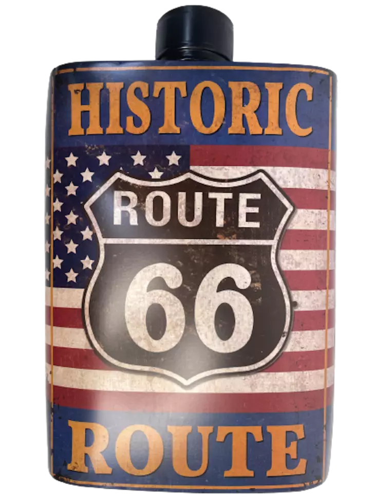 Peltikyltti Route 66 Historic - Taulut, kehykset - PELT242 - 1