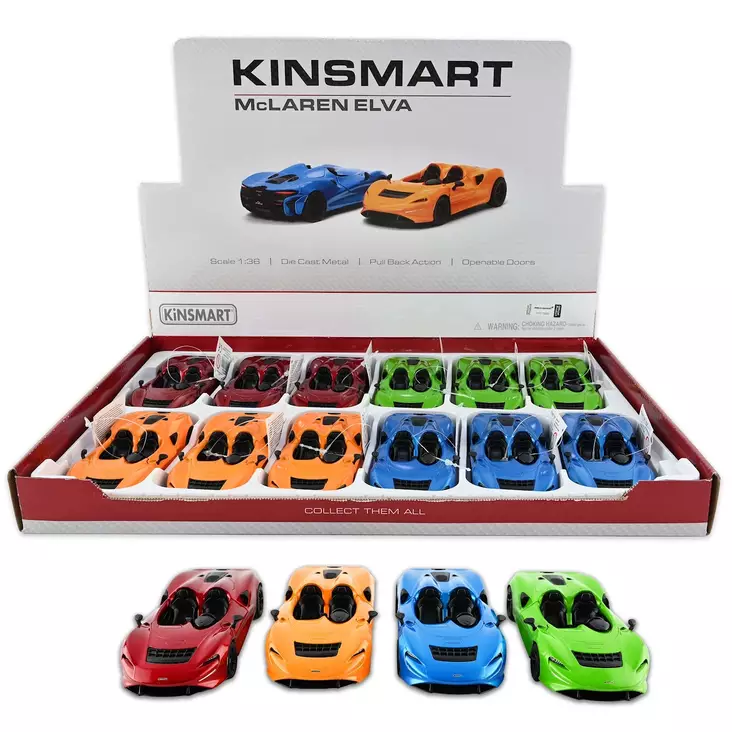 Pienoismalli McLaren Elva 1:36, 13 cm - Pienoismallit - LELU372 - 1